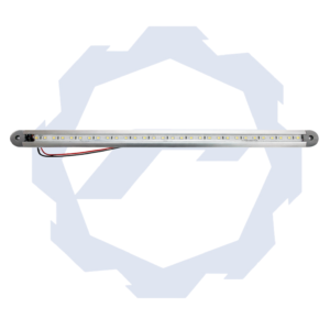 8111C (12V/24V) Barra de aluminio de 57 cm con 30 LED cristal